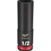 Milwaukee Shockwave Impact Duty 3/8'' Drive 1/2" Deep 6 Point Socket 49-66-6121