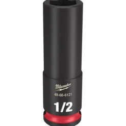 Milwaukee Shockwave Impact Duty 3/8'' Drive 1/2" Deep 6 Point Socket 49-66-6121