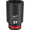 Milwaukee Shockwave Impact Duty 3/4" Drive 37mm Deep 6 Point Socket 49-66-6412