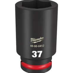 Milwaukee Shockwave Impact Duty 3/4" Drive 37mm Deep 6 Point Socket 49-66-6412