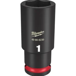 Milwaukee Shockwave Impact Duty 1/2" Drive 1" Deep 6 Point Socket 49-66-6230