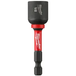 Milwaukee SHOCKWAVE Impact Duty 1/2" x 2-9/16" Magnetic Nut Driver 10PK 49-66-0537