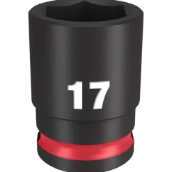 Milwaukee Shockwave Impact Duty 3/8'' Drive 17mm Standard 6 Point Socket 49-66-6141
