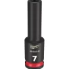 Milwaukee Shockwave Impact Duty 3/8'' Drive 7mm Deep 6 Point Socket 49-66-6149