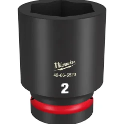 Milwaukee Shockwave Impact Duty 1" Drive 2" Deep 6 Point Socket 49-66-6520