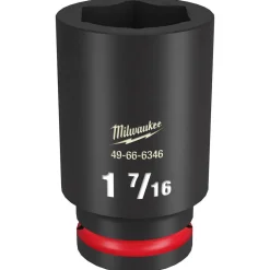 Milwaukee Shockwave Impact Duty 3/4" Drive 1-7/16" Deep 6 Point Socket 49-66-6346