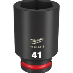 Milwaukee Shockwave Impact Duty 3/4" Drive 41mm Deep 6 Point Socket 49-66-6416