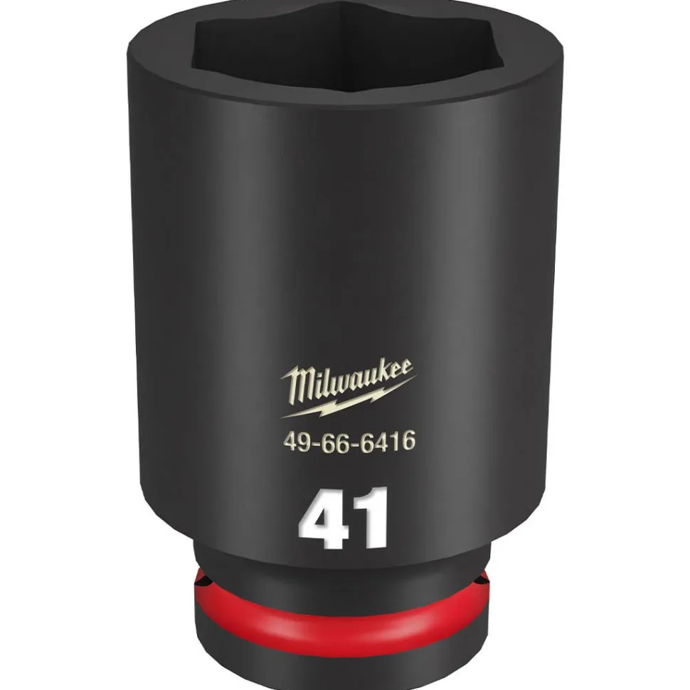 Milwaukee Shockwave Impact Duty 3/4" Drive 41mm Deep 6 Point Socket 49-66-6416