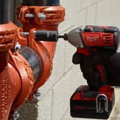 Milwaukee Shockwave Impact Duty 1/4" Hex To 1/2" Square Socket Adapter 48-32-5034