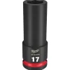 Milwaukee Shockwave Impact Duty 1/2" Drive 17mm Deep 6 Point Socket 49-66-6278