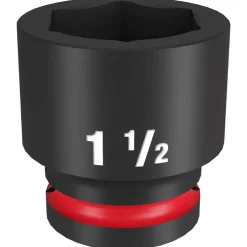 Milwaukee Shockwave Impact Duty 3/4" Drive 1-1/2" Standard 6 Point Socket 49-66-6315
