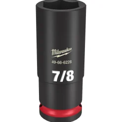 Milwaukee Shockwave Impact Duty 1/2" Drive 7/8" Deep 6 Point Socket 49-66-6228