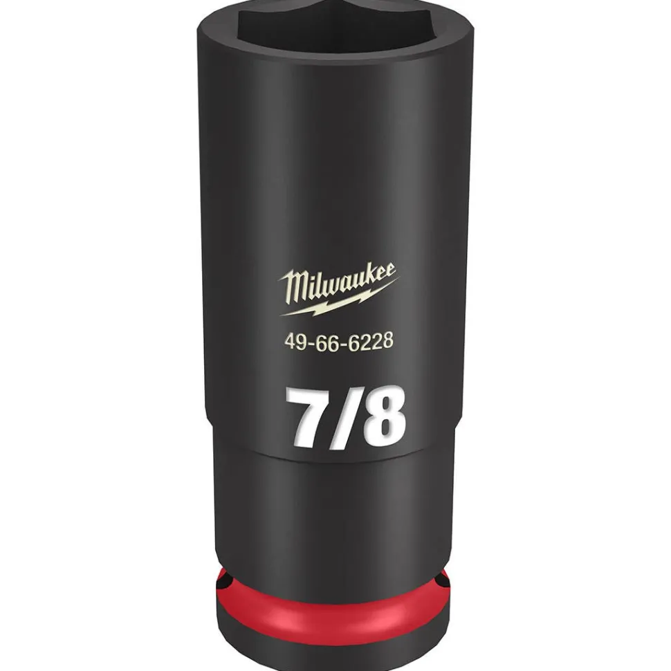 Milwaukee Shockwave Impact Duty 1/2" Drive 7/8" Deep 6 Point Socket 49-66-6228