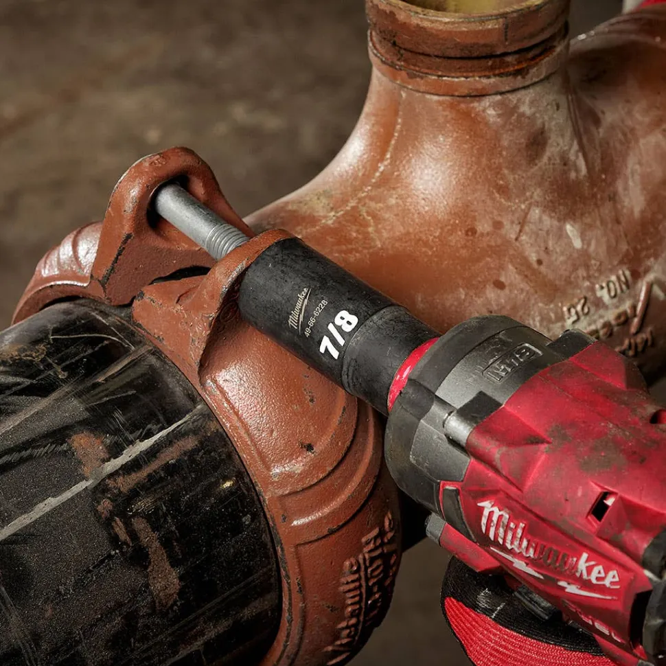 Milwaukee Shockwave Impact Duty 1/2" Drive 7/8" Deep 6 Point Socket 49-66-6228