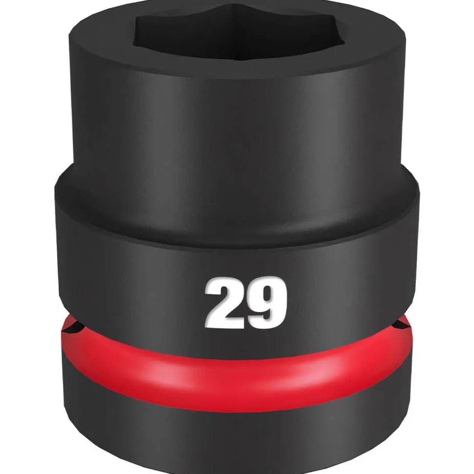 Milwaukee Shockwave Impact Duty 1" Drive 29mm Standard 6 Point Socket 49-66-6594
