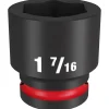 Milwaukee Shockwave Impact Duty 3/4" Drive 1-7/16" Standard 6 Point Socket 49-66-6314