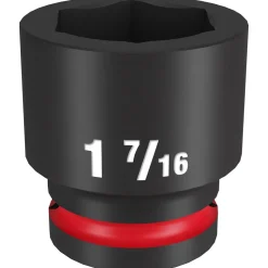 Milwaukee Shockwave Impact Duty 3/4" Drive 1-7/16" Standard 6 Point Socket 49-66-6314