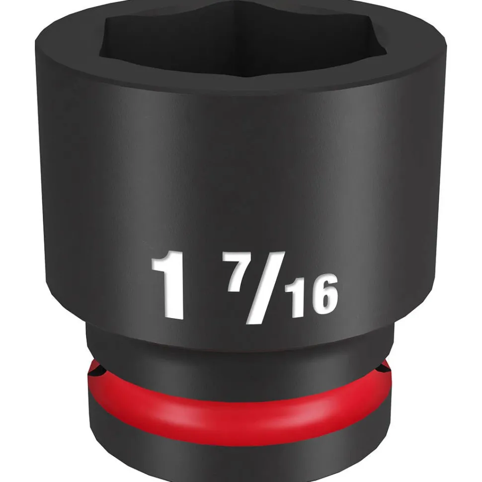 Milwaukee Shockwave Impact Duty 3/4" Drive 1-7/16" Standard 6 Point Socket 49-66-6314