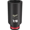 Milwaukee Shockwave Impact Duty 3/8'' Drive 7/8" Deep 6 Point Socket 49-66-6127