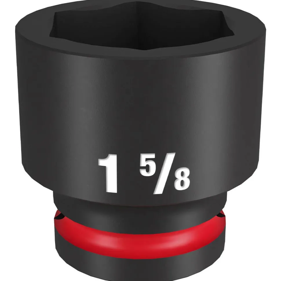 Milwaukee Shockwave Impact Duty 3/4" Drive 1-5/8" Standard 6 Point Socket 49-66-6317