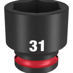 Milwaukee Shockwave Impact Duty 1/2" Drive 31mm Standard 6 Point Socket 49-66-6263