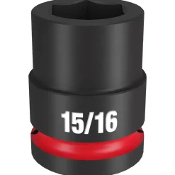 Milwaukee Shockwave Impact Duty 3/4" Drive 15/16" Standard 6 Point Socket 49-66-6306