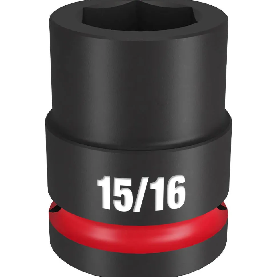 Milwaukee Shockwave Impact Duty 3/4" Drive 15/16" Standard 6 Point Socket 49-66-6306