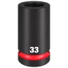Milwaukee SHOCKWAVE Impact Duty 1" Drive 33mm Deep 6 Point Socket 49-66-6627