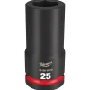 Milwaukee Shockwave Impact Duty 3/4" Drive 25mm Deep 6 Point Socket 49-66-6400