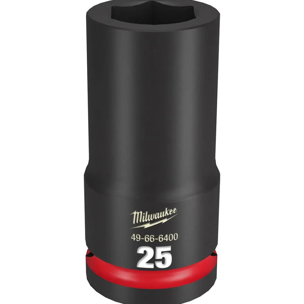Milwaukee Shockwave Impact Duty 3/4" Drive 25mm Deep 6 Point Socket 49-66-6400