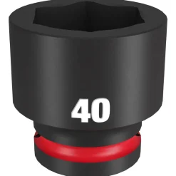 Milwaukee Shockwave Impact Duty 3/4" Drive 40mm Standard 6 Point Socket 49-66-6378