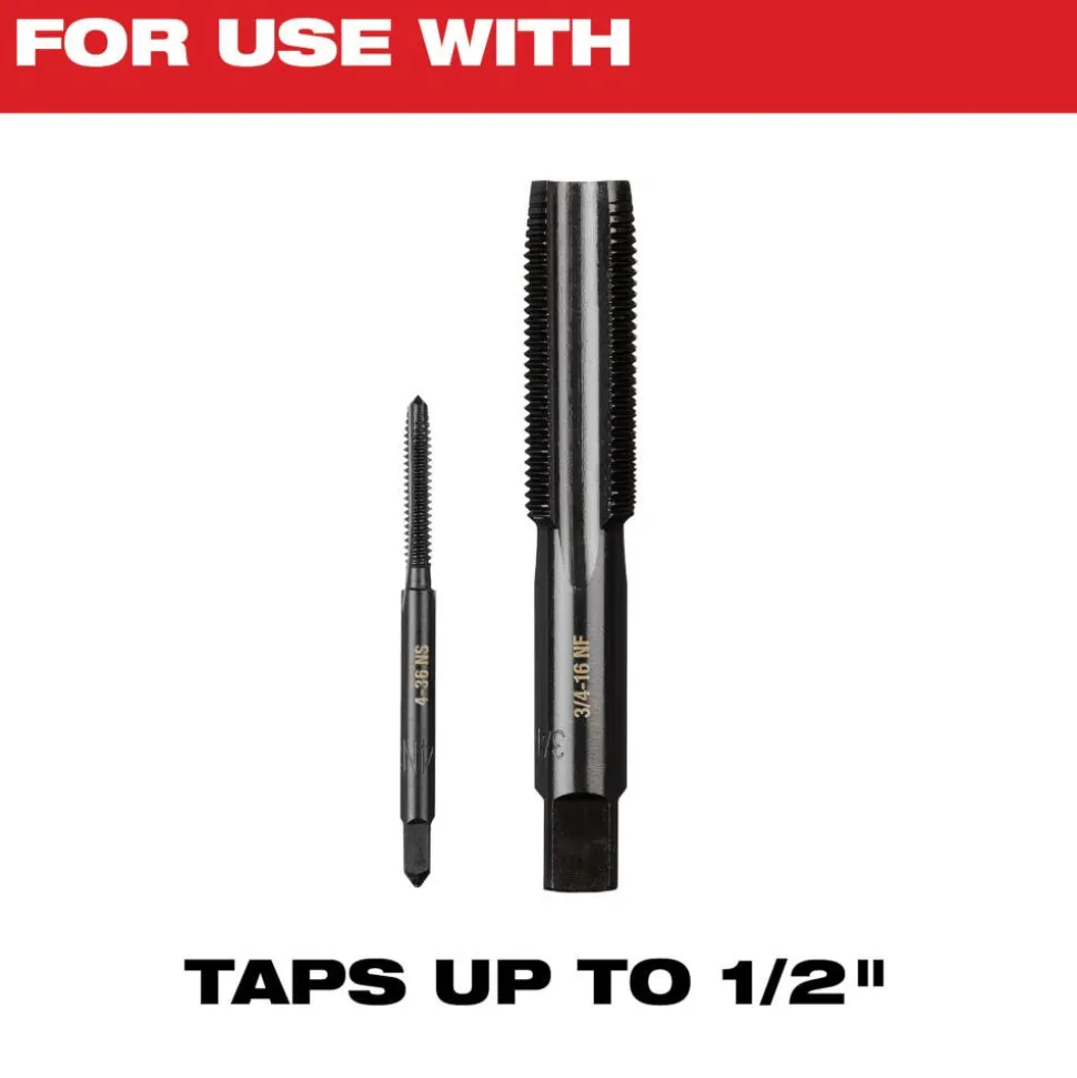 Milwaukee Tap Collet for Taps up to 1/2" & T Handle Bar 49-57-5001