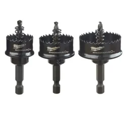 Milwaukee Thin Wall 3 Piece Hole Saw Set 49-22-4800