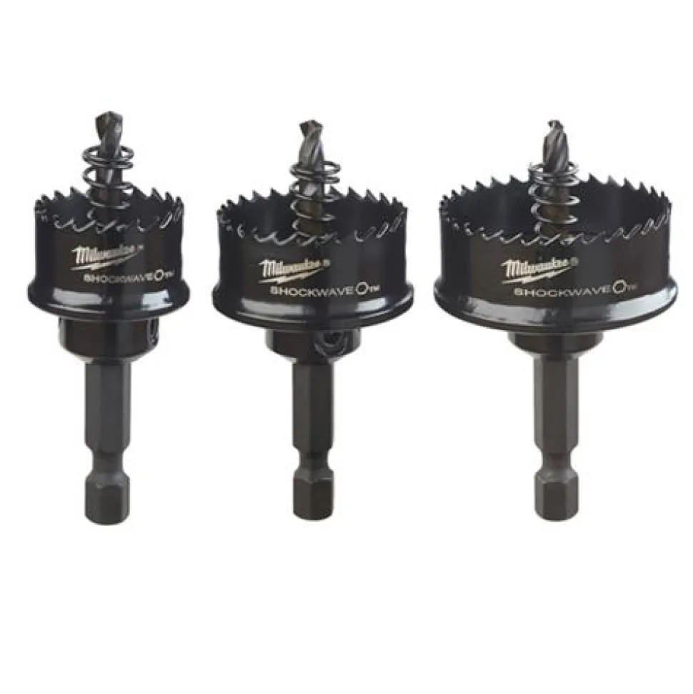 Milwaukee Thin Wall 3 Piece Hole Saw Set 49-22-4800