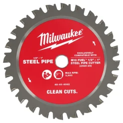 Milwaukee Tools 1/2” – 1” Steel Pipe Cutting Blade 48-40-4062