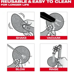 Milwaukee Tools 3” 400 Grit Mesh Sanding Discs with POWERGRID Tear Resistant Mesh – 12 pk + Pad Saver 48-80-6400