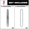 Milwaukee Tools 14" .325" LOW PROFILE™ Pitch, .043" Gauge Saw Chain and Guide Bar Set 49-16-2820