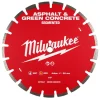 Milwaukee Tools 14" Asphalt & Green Concrete Segmented 49-93-7240