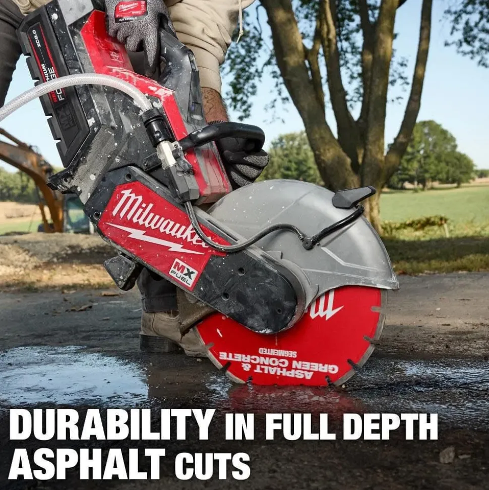 Milwaukee Tools 14" Asphalt & Green Concrete Segmented 49-93-7240