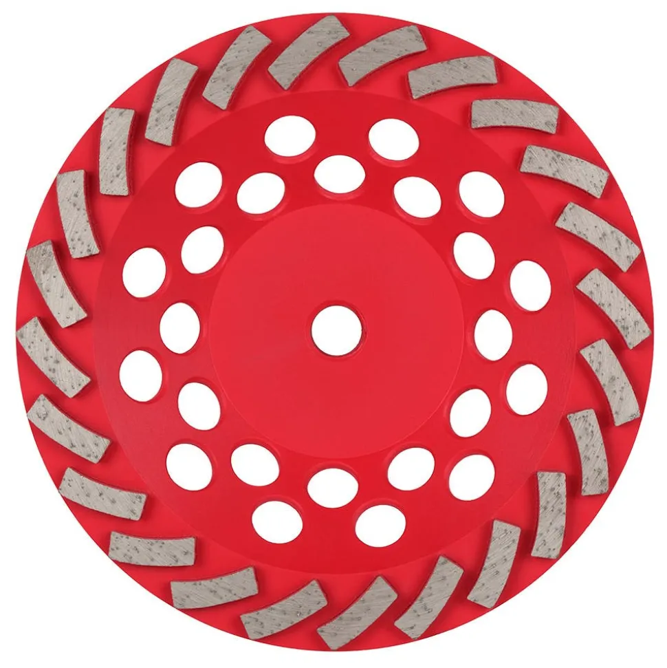 Milwaukee Tools 7" Diamond Max Turbo Diamond Cup Wheel - 24 Segment 49-93-7796