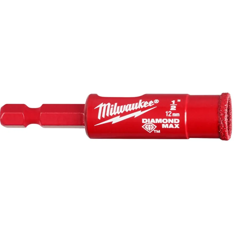 Milwaukee Tools 1/2" Diamond Max Hole Saw Bit 49-56-0511