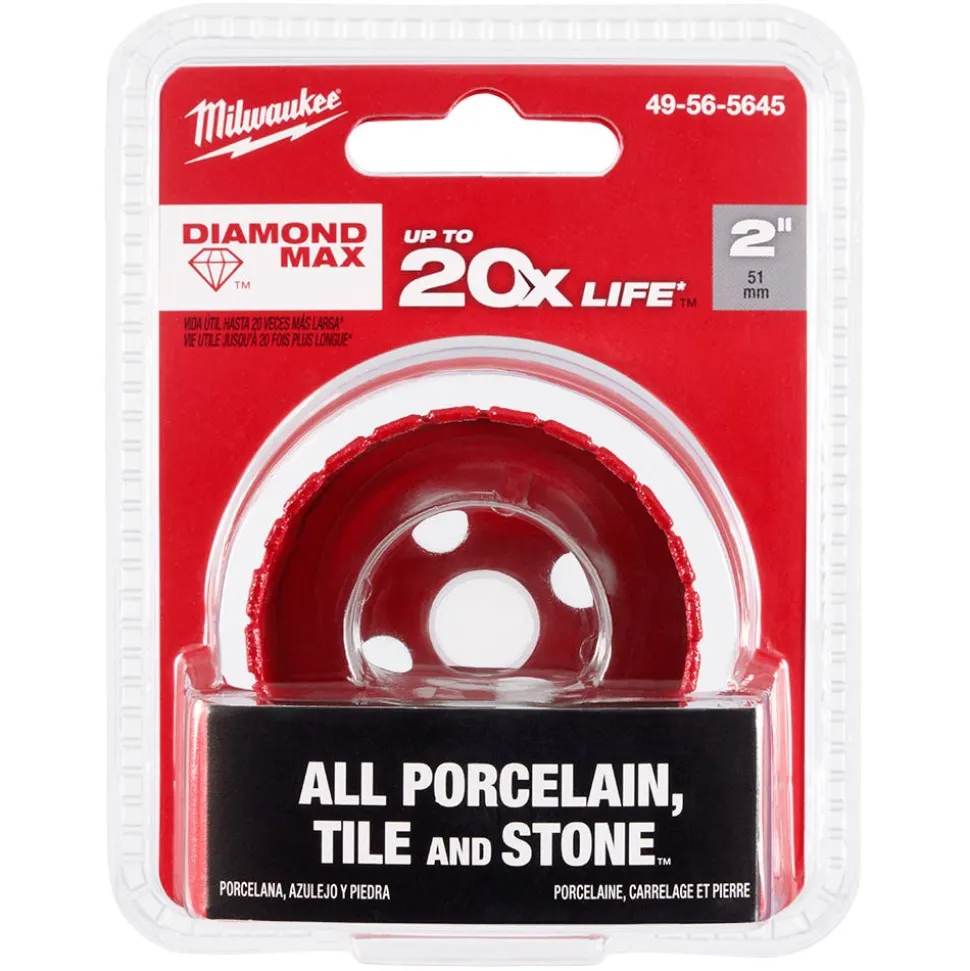 Milwaukee Tools 2" Diamond Max Hole Saw 49-56-5645
