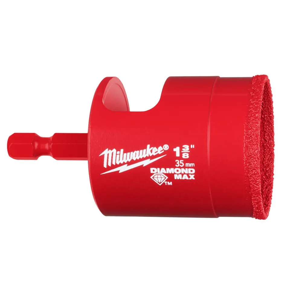 Milwaukee Tools 1-3/8" Diamond Max Hole Saw Bit 49-56-0520