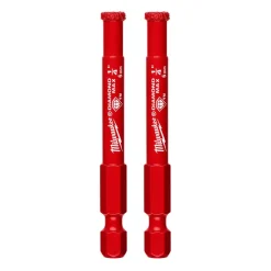 Milwaukee Tools 1/4" Diamond Max Hole Saw Bits - 2PK 49-56-0501