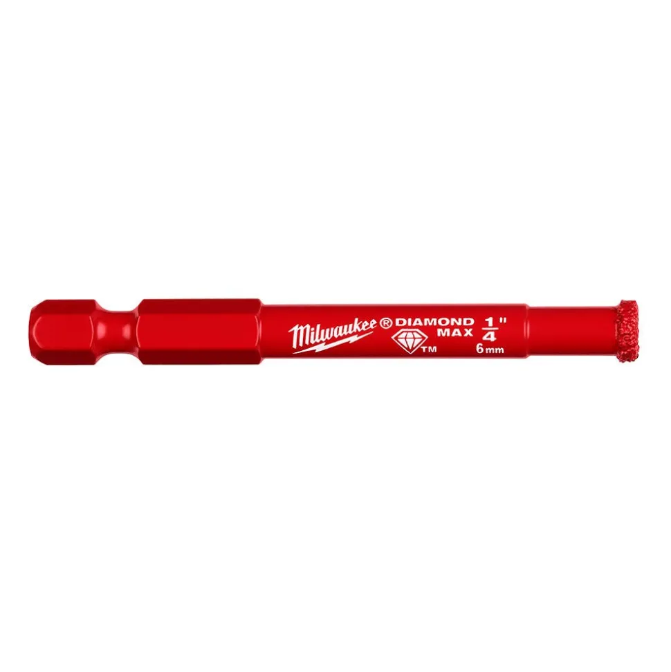 Milwaukee Tools 1/4" Diamond Max Hole Saw Bit 49-56-0505
