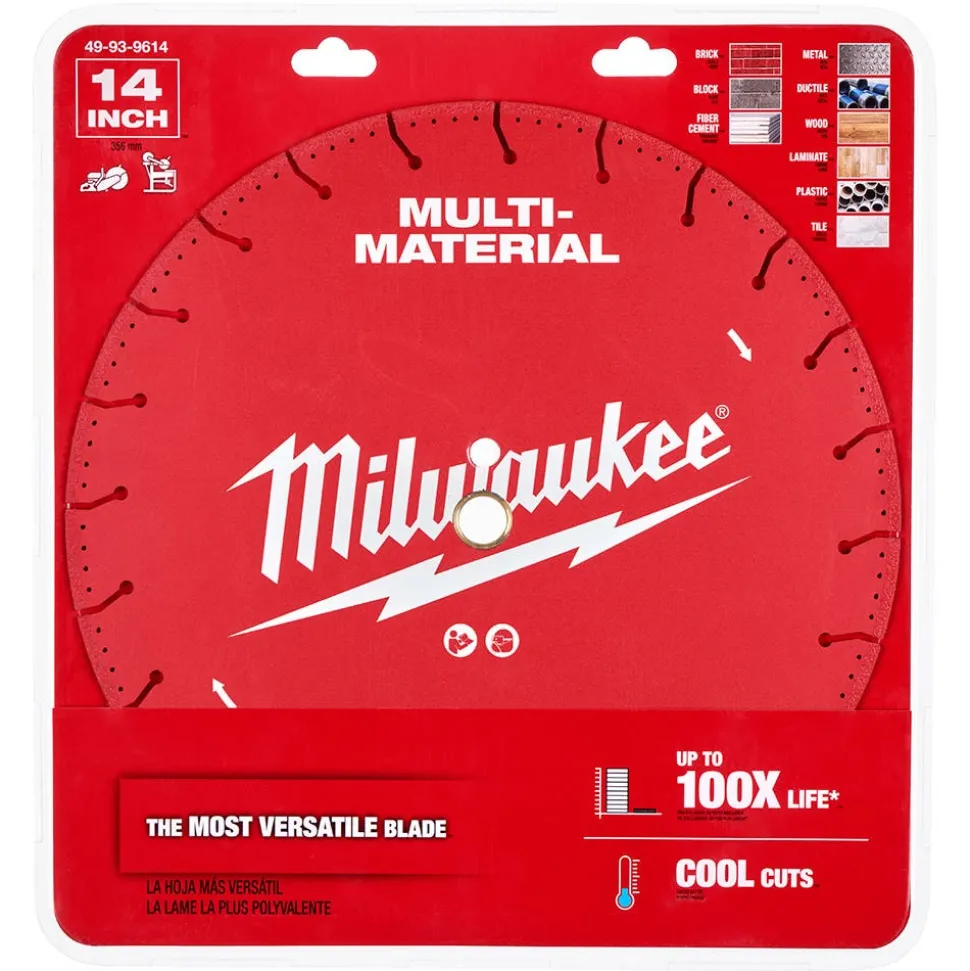 Milwaukee Tools 14" Multi-Material Diamond Blade 49-93-9614