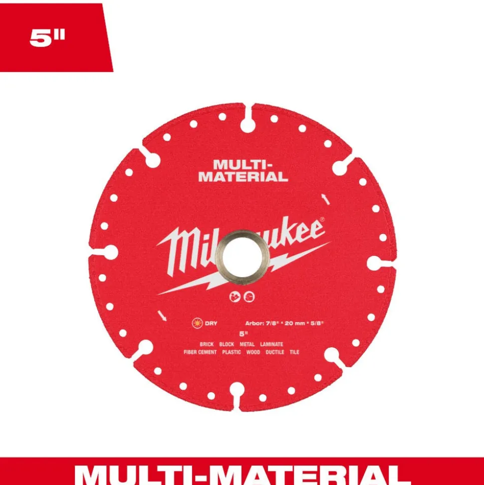 Milwaukee Tools 5" Multi-Material Diamond Blade 49-93-9605