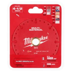 Milwaukee Tools 4.5” Multi-Material Diamond Blade 49-93-9604