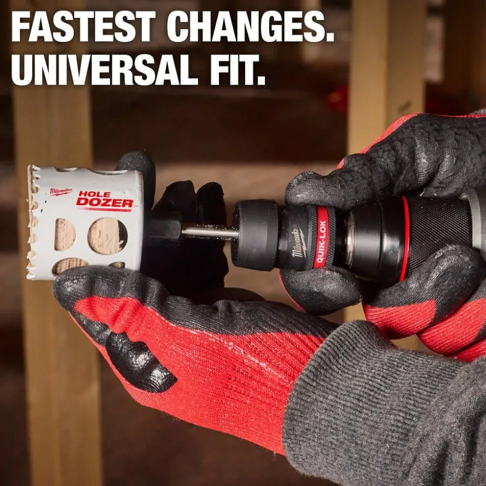 Milwaukee Tools 3/8" QUIK-LOK Arbor Set 5PC 49-56-7545