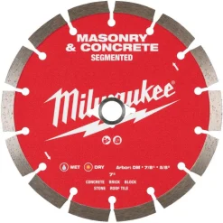 Milwaukee Tools 7" Segmented Masonry & Concrete Diamond Blade 49-93-9307